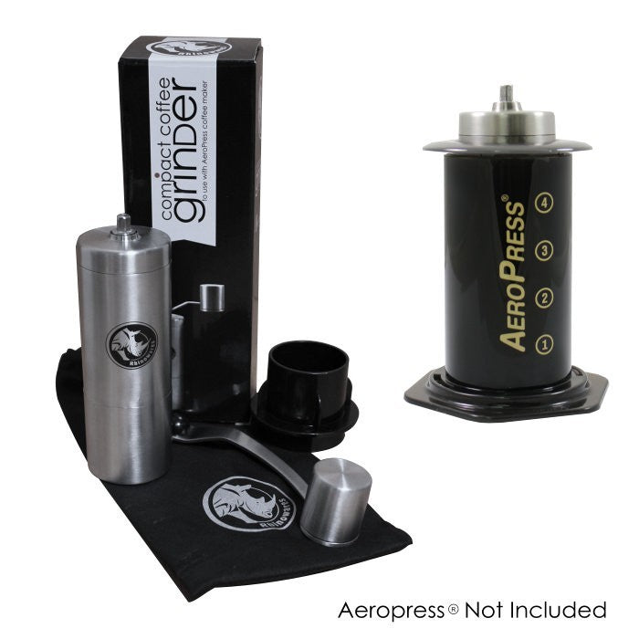 Rhinowares Compact Hand Grinder with Adaptor