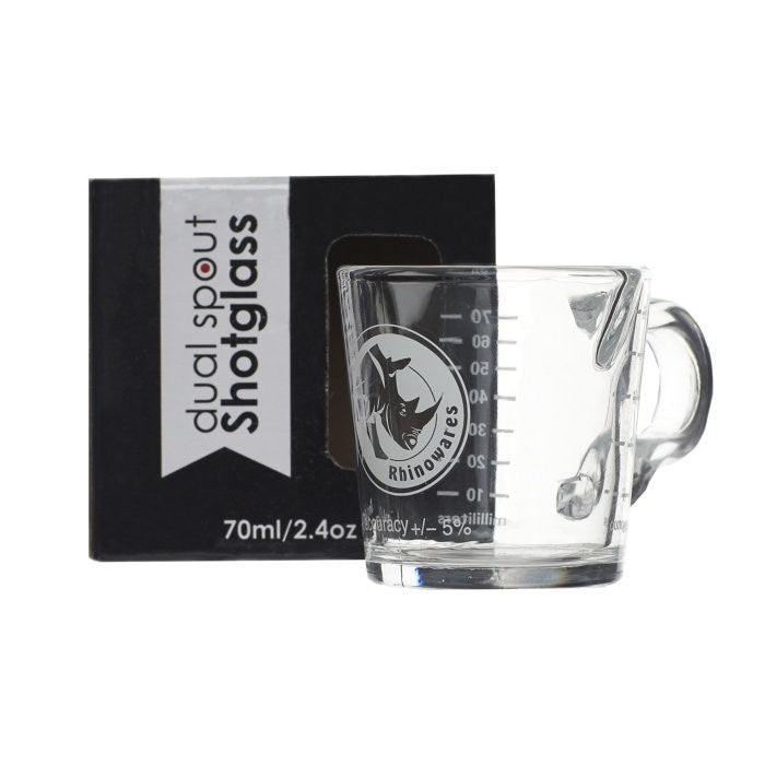 Rhino Dual Spout Shotglass 70ml